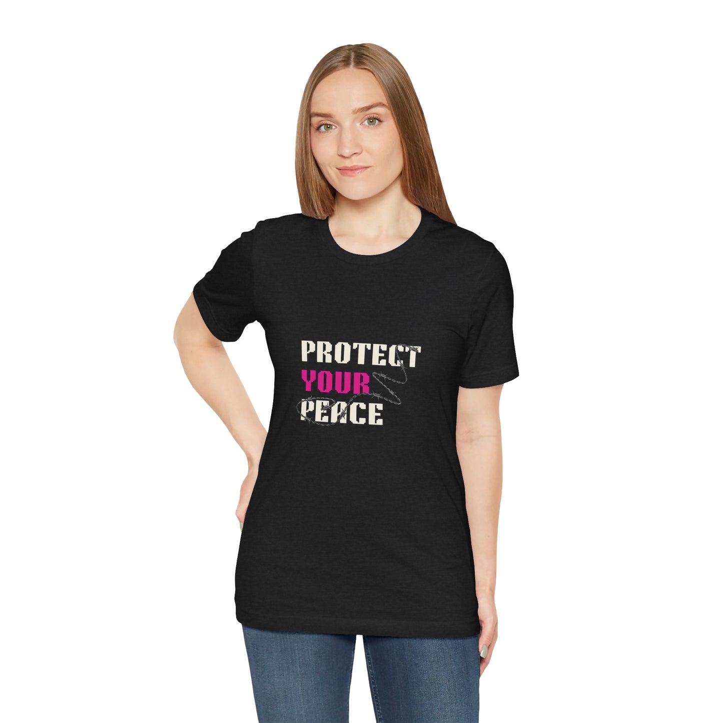 Unisex Relaxed Peace Tee – Perfect for Self-Care, Yoga, Mindfulness, Gifts, and Everyday Wear