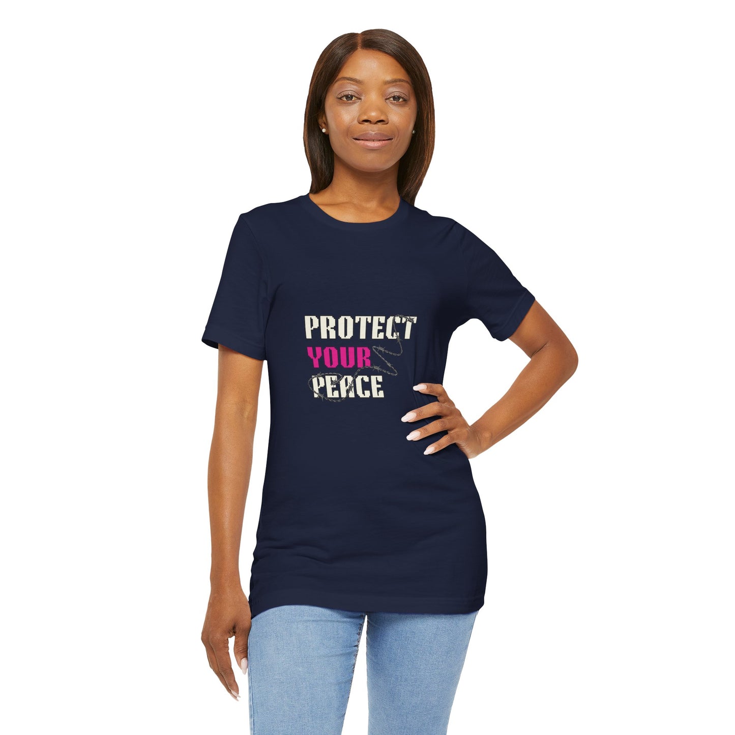 Unisex Relaxed Peace Tee – Perfect for Self-Care, Yoga, Mindfulness, Gifts, and Everyday Wear