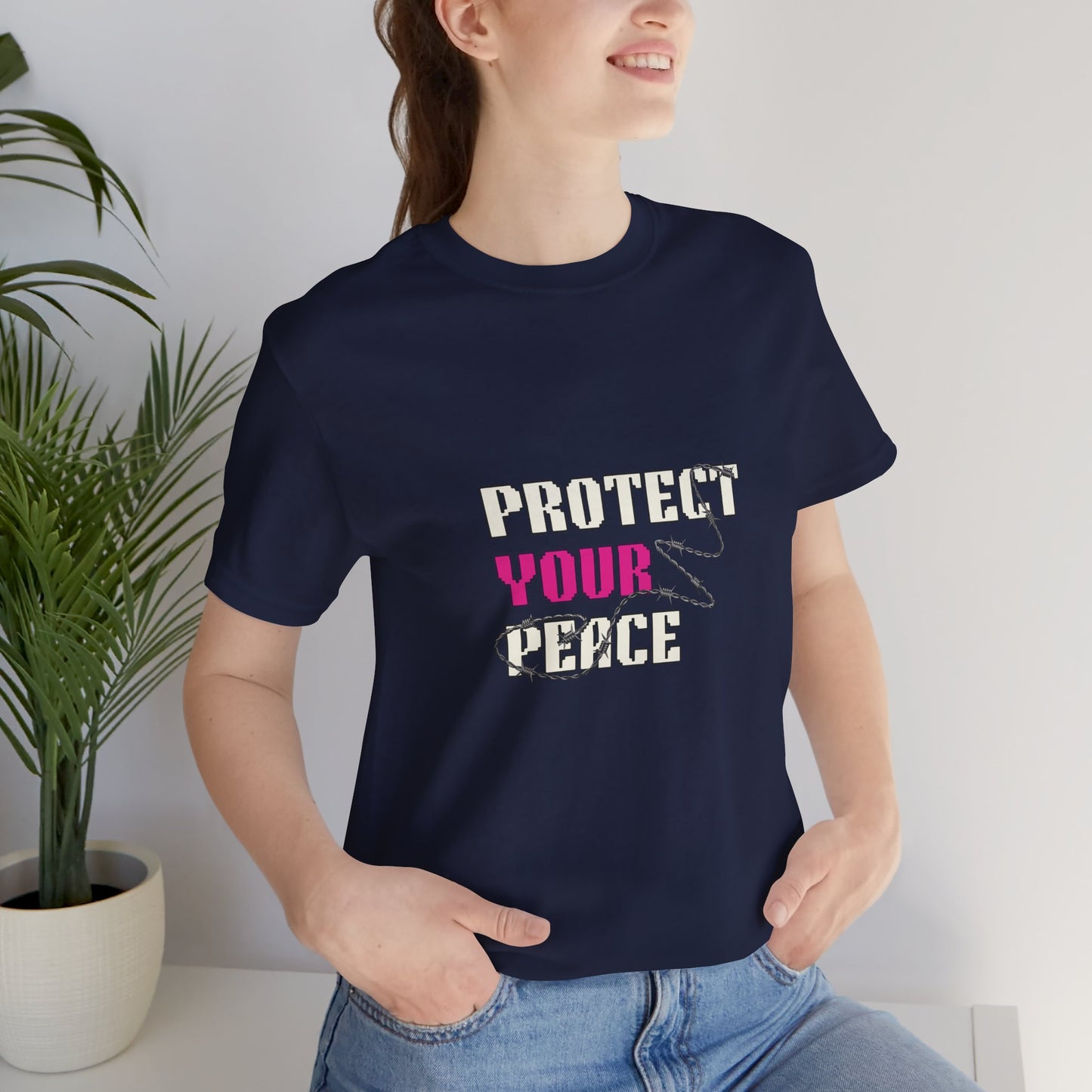 Unisex Relaxed Peace Tee – Perfect for Self-Care, Yoga, Mindfulness, Gifts, and Everyday Wear