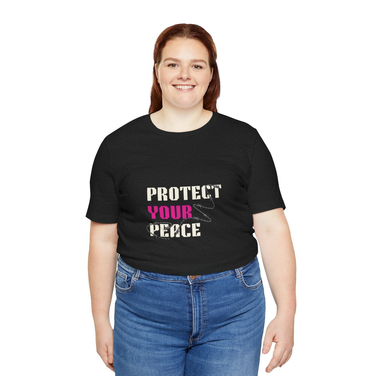 Unisex Relaxed Peace Tee – Perfect for Self-Care, Yoga, Mindfulness, Gifts, and Everyday Wear