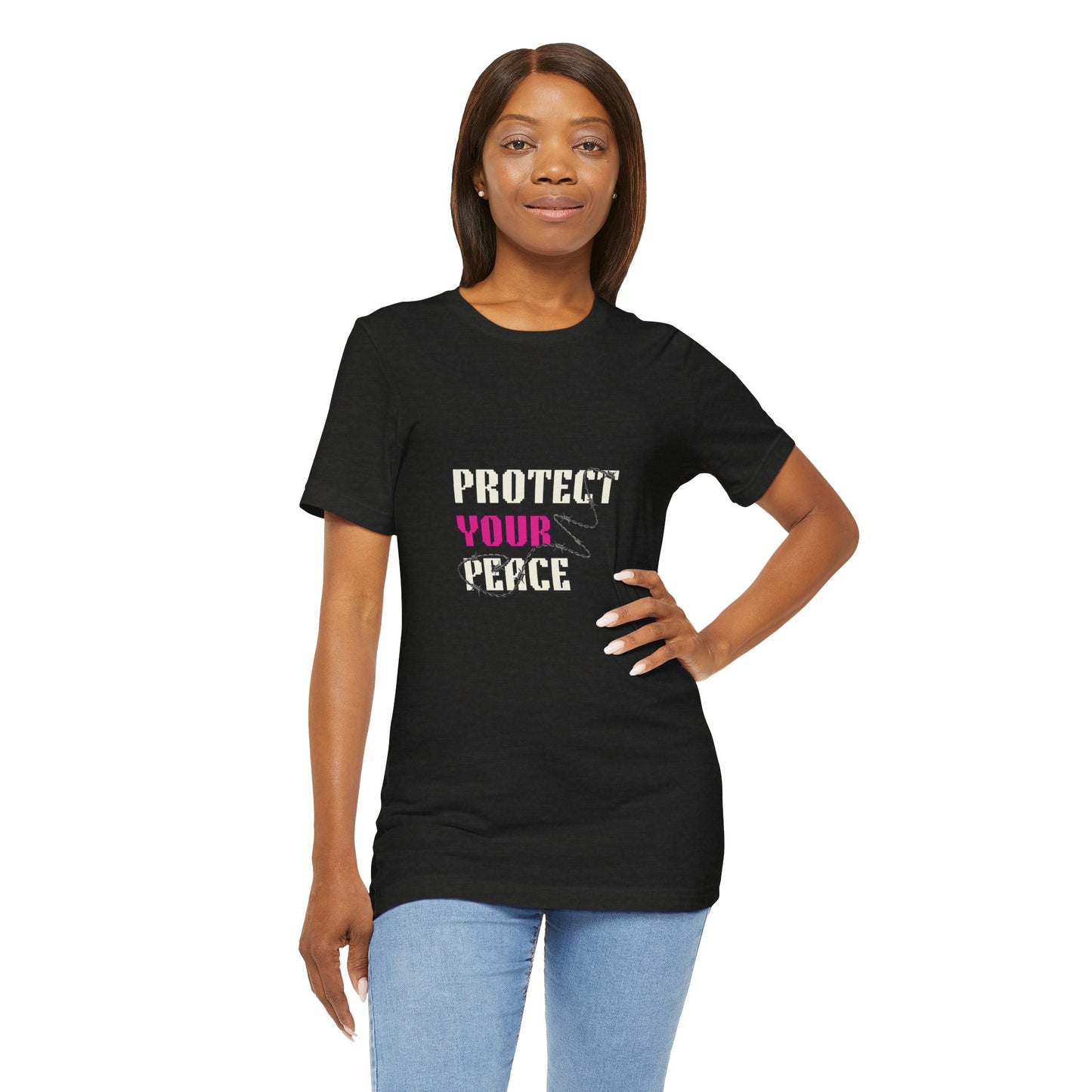 Unisex Relaxed Peace Tee – Perfect for Self-Care, Yoga, Mindfulness, Gifts, and Everyday Wear